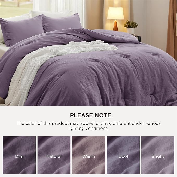Bedsure Twin/Twin XL Comforter Set, 2 Pieces GentleSoft™ Bed Set, 1 Lightweight - Image 7