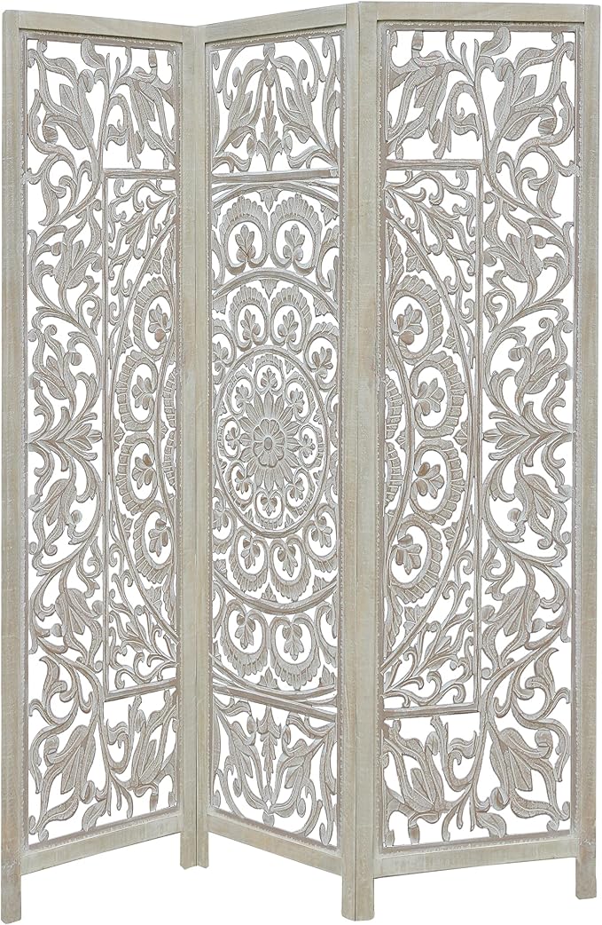 COTTON CRAFT Room Divider Wood Screen by COTTONCRAFT
