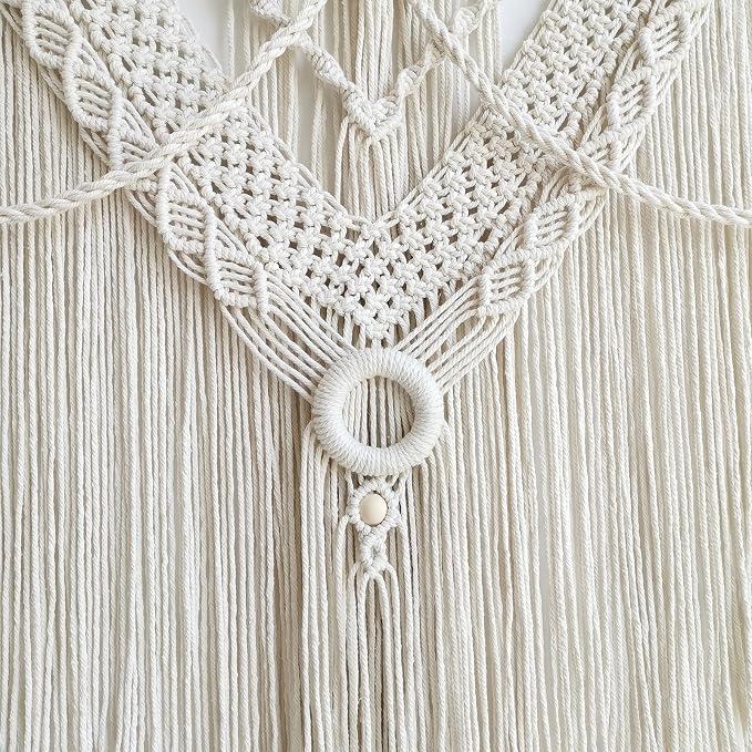 Achart Macrame Wall Hanging Large- Boho Wall Decor- large wall art- Wall Decor - Image 4
