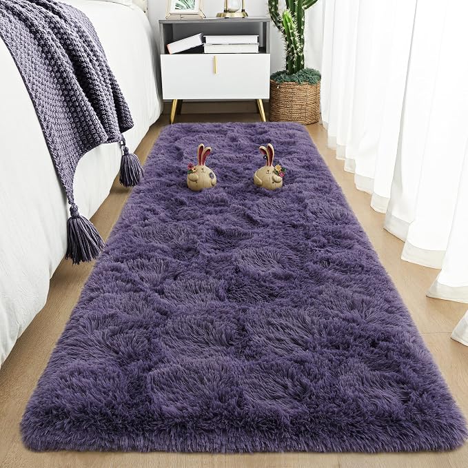Soft Runner Rugs for Bedroom 2x6 ft by Tepook