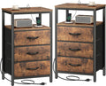 Huuger Nightstands Set of 2, Nightstand by Huuger