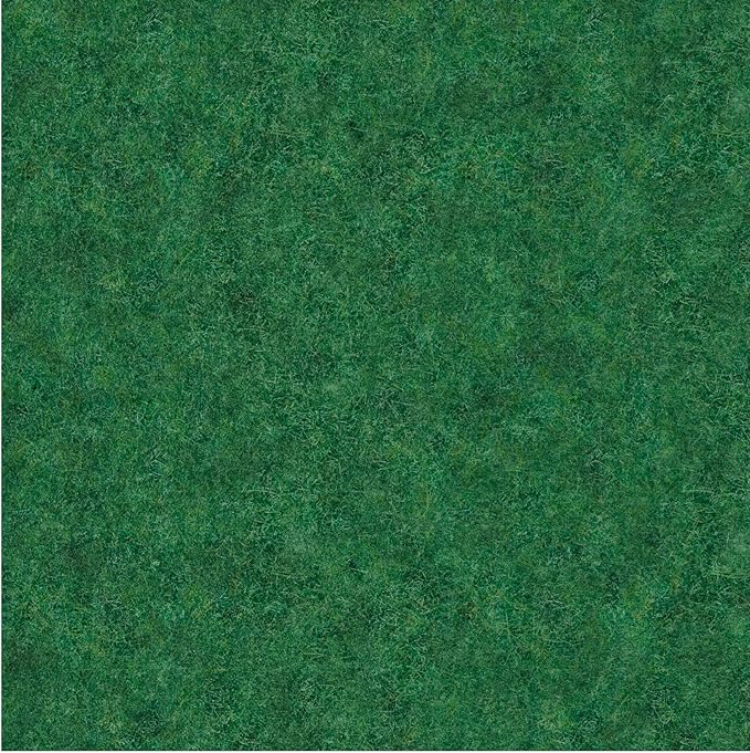 Ottomanson 2'7" x 48' Hallway Runner with Scraper Pile - Extra Durable Non-Slip Rug Mat for Indoor & Outdoor Use - Ideal for Kitchen, Entryway & Garage - High-Traffic Carpet, Green