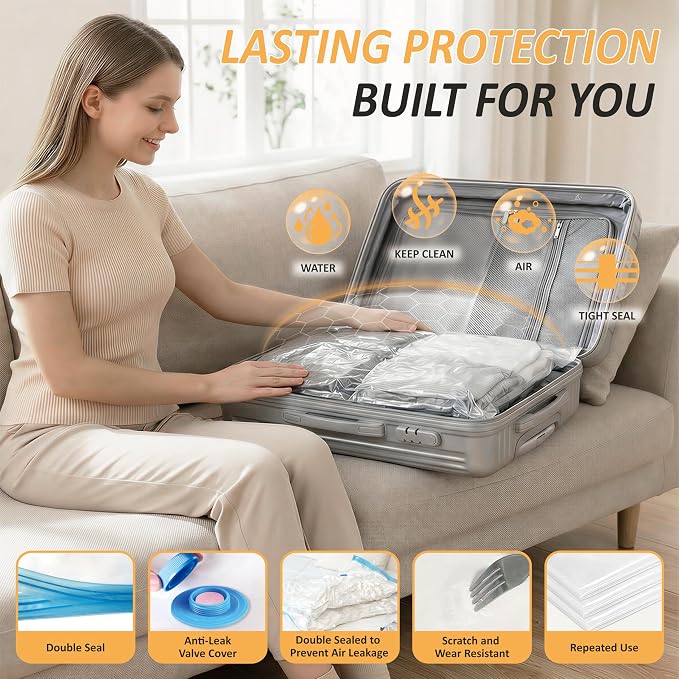 Travel Vacuum Storage Bags - Image 6