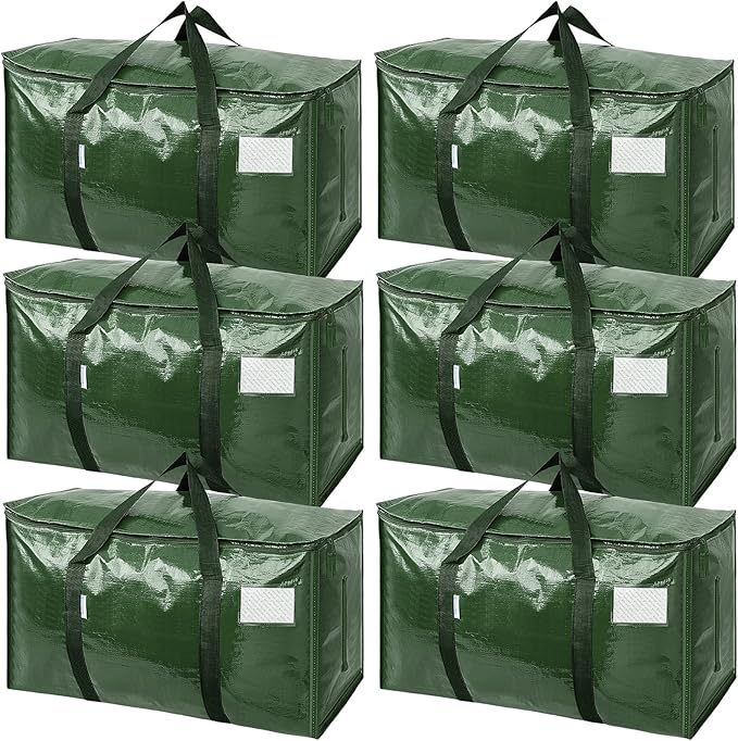 TICONN 6 Pack Extra Large Moving Bags Heavy Duty by TICONN