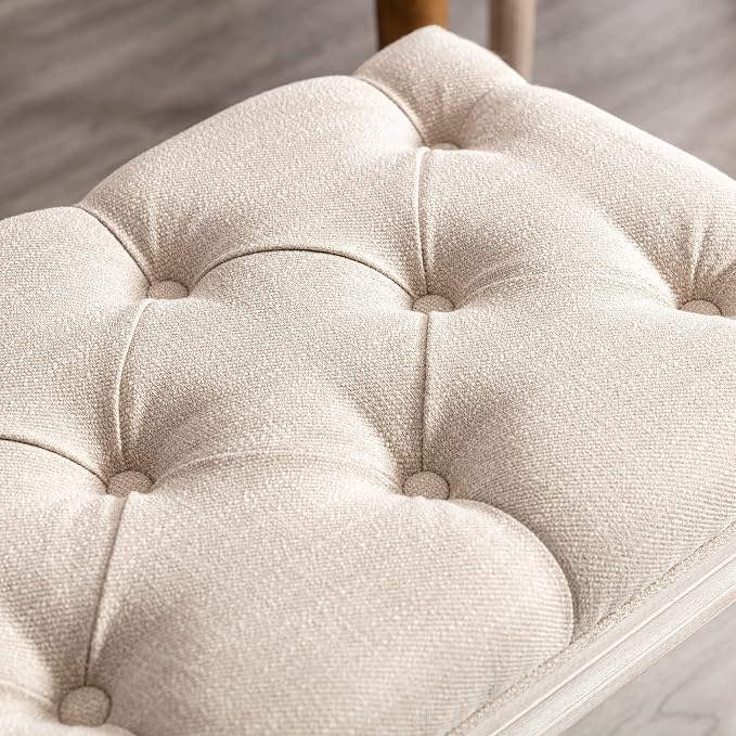 chairus Fabric Upholstered Dining Bench - Image 7