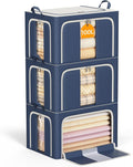 3 Openings Clothes Storage Bins by LeArex