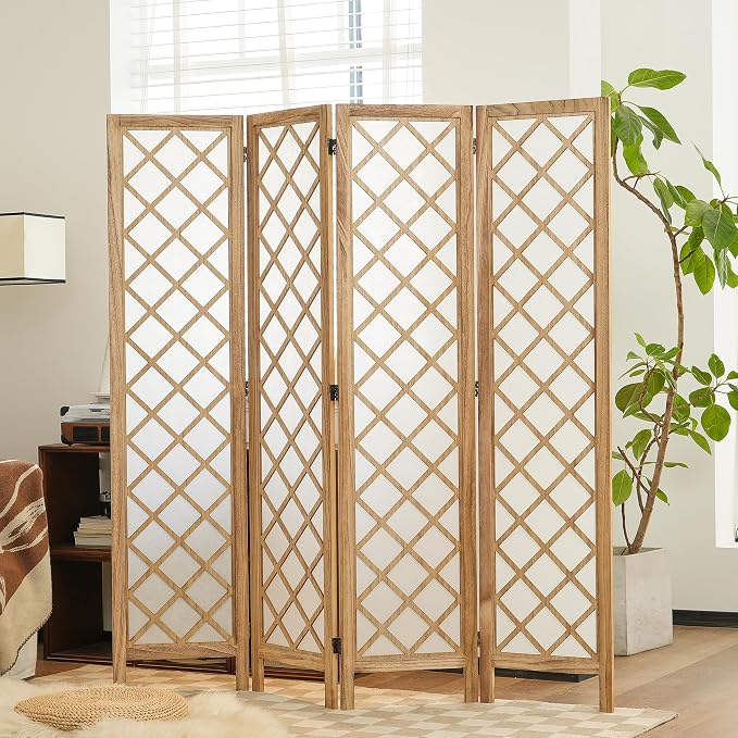 Japanese Shoji Screen Room Divider, Lightweight, Privacy Screen by Jostyle