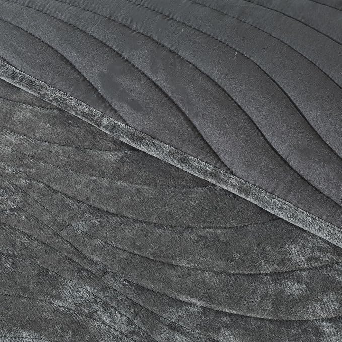 HoneiLife Velvet Quilt Sets Queen - Image 6