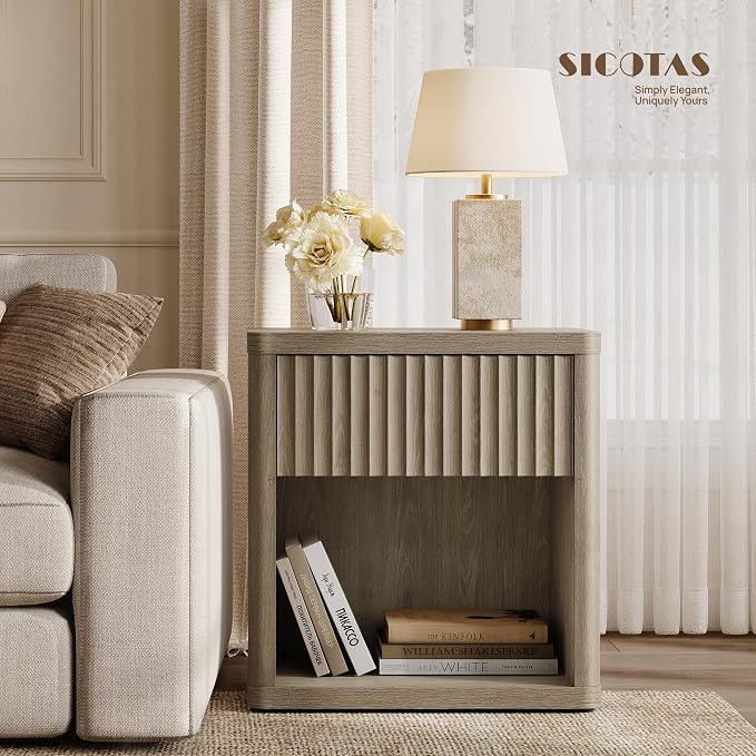 SICOTAS Night Stand Nightstand - Image 7