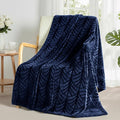 Whale Flotilla Soft Flannel Fleece Throw Blanket by WHALEFLOTILLA