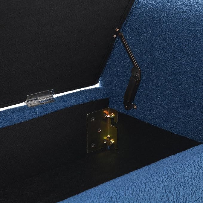 Modern Teddy Fabric Bed End Bench - Image 6