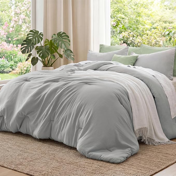 Bedsure California King Comforter Set, 3 Pieces GentleSoft Bed Set, 1 by Unknown