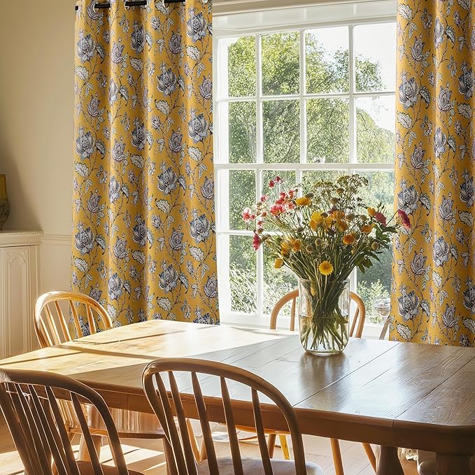 NICETOWN Curtains for Living Room 96 Inches Long 2 Panels, Room Darkening by NICETOWN
