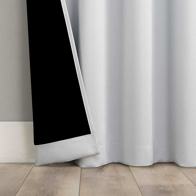 Sun Zero Oslo Theater Grade Extreme 100% Blackout Rod Pocket Curtain Panel - Image 5