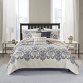 Madison Park Quilt Traditional Damask Design All Season, Lightweight Coverlet by MADISONPARK
