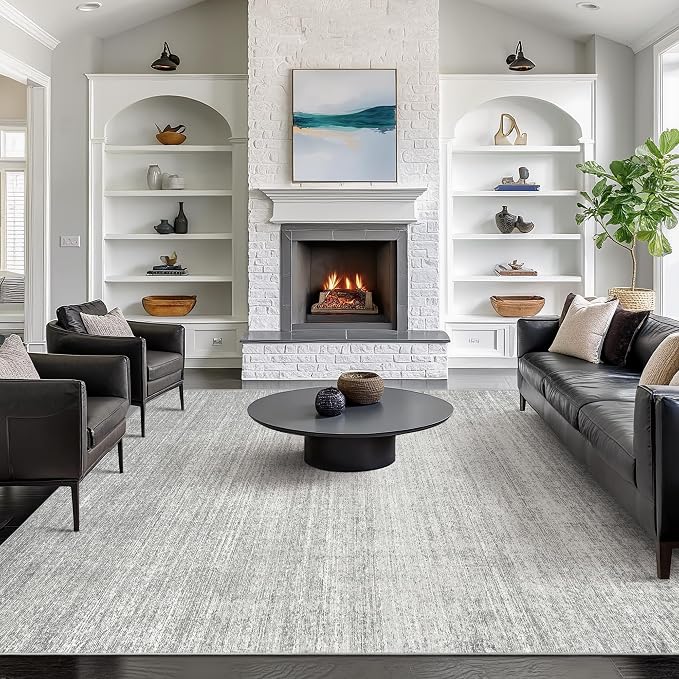 9x12 Area Rug Non Slip, Large Washable Rugs - Image 3