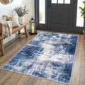 Abstract Area Rug 4x5 Ft Washable Rugs by iOhouze