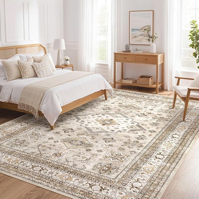 cotiled 7x9 Area Rug for Living Room, Traditional, Dining Room, and Home Office - Image 9