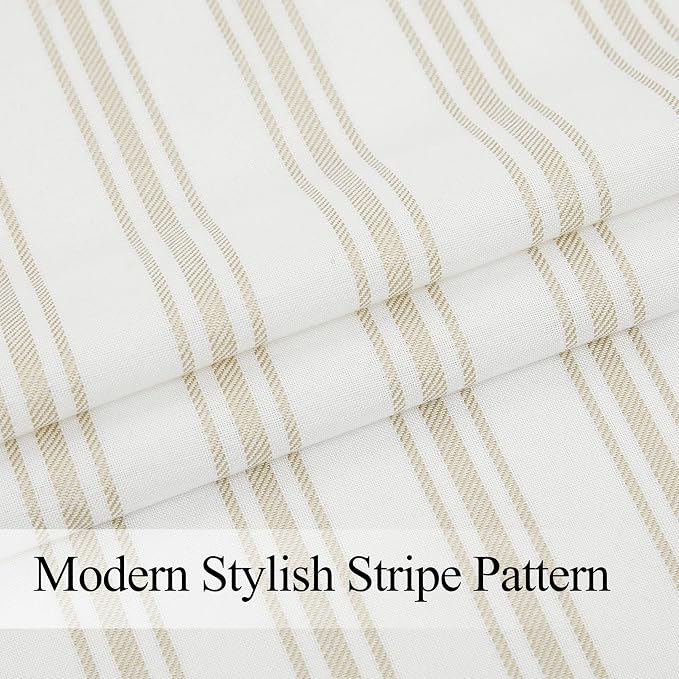 ZJDECOR Cotton Blended Tier Cafe Curtains - Image 5