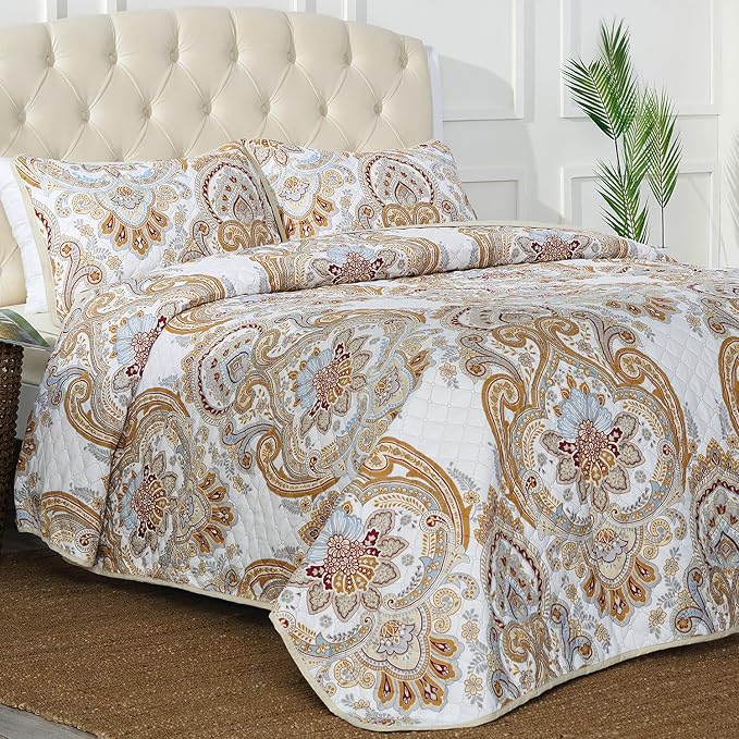 Mellanni Twin Bedspread Coverlet Set by Mellanni