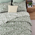 King Quilt Set-3 Pieces Soft Bedding Floral Reversible Coverlet | All Seasons by BLOOMHAVEN
