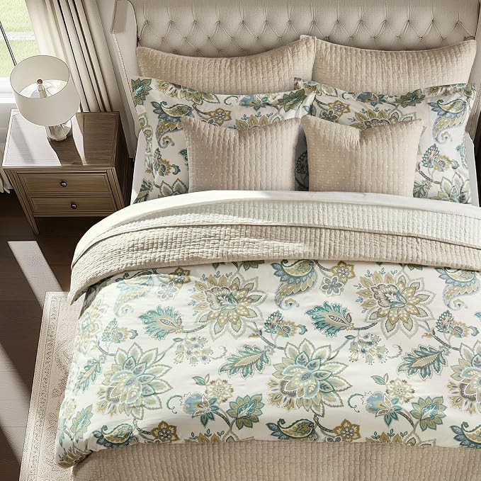 Levtex Home Cross Stitch Reversible Full/Queen Quilt Set - Image 8