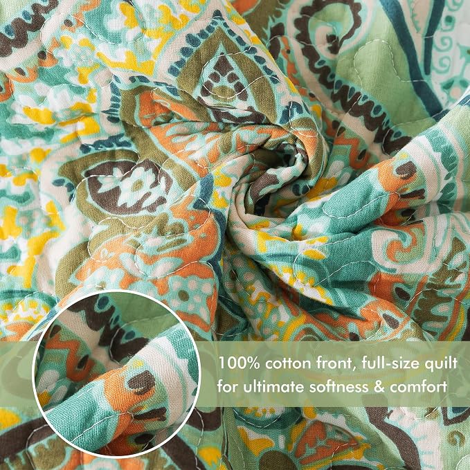 Etwel Lightweight Cotton California King Quilt Set - Image 3