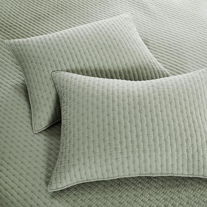 Levtex Home Cross Stitch Reversible Twin XL/Twin Quilt Set - Image 6