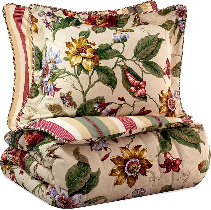Waverly Laurel Spring 3-Piece Quilt Set – Full/Queen - Image 4