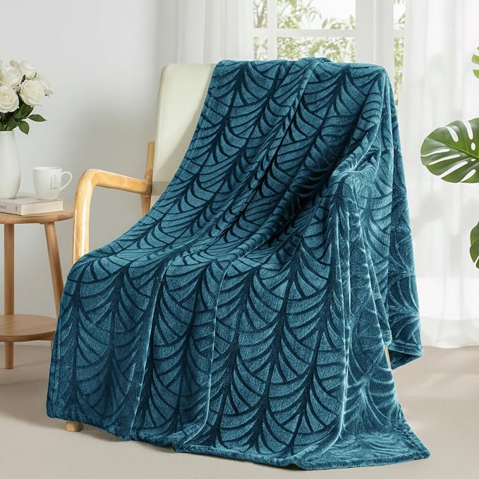 Whale Flotilla Soft Flannel Fleece Throw Blanket by WHALEFLOTILLA