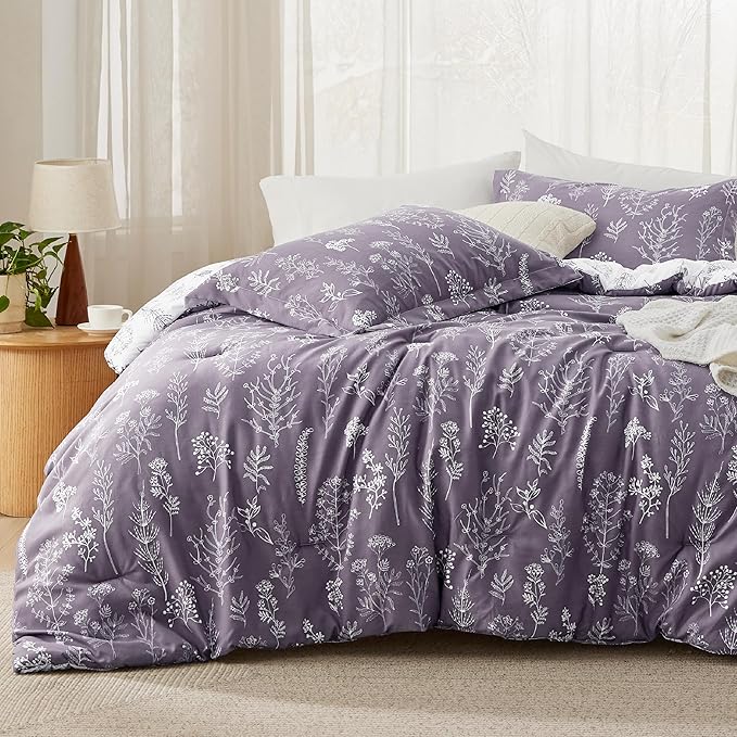 Bedsure Grayish Purple Twin/Twin XL Comforter Set by Unknown