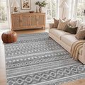 cotiled 6x9 Washable Area Rugs Living Room: Soft Lightweight Boho Rug | Solve by COTILED