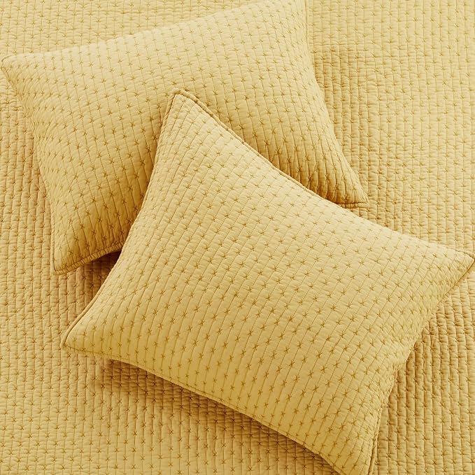 Levtex Home Cross Stitch Reversible Full/Queen Quilt Set - Image 6
