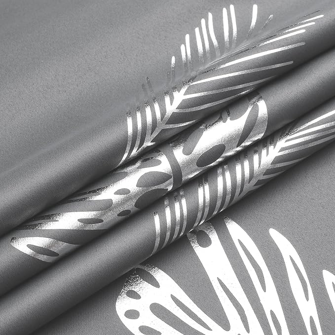 Gold and Grey Blackout Curtains - Image 8