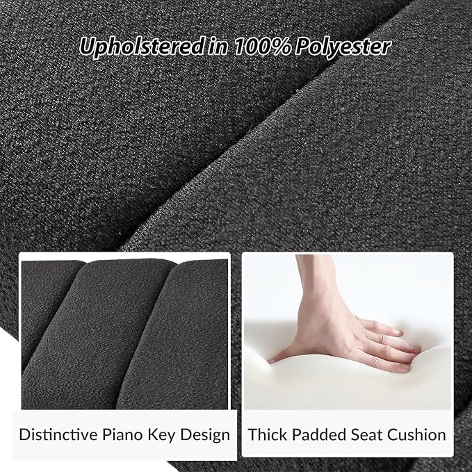 55" Upholstered End of Bed Bench - Image 5
