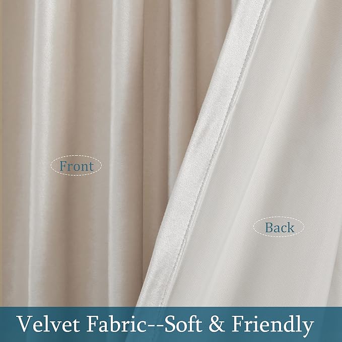 PRIMROSE Cream Ivory Curtains 108 inch - Image 5
