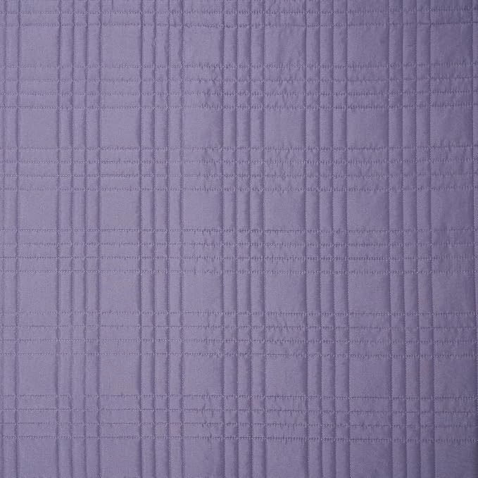 Chezmoi Collection Kingston Queen Size Bedspread Set, 3-Piece Dusty Purple - Image 6