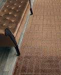 30 ft Extra Long Brown Hallway Kitchen Runner Rug Non-Slip Washable, 26" X 30' Carpet Runner Rugs-Rubber Backed, Custom Size Floor Mat for Stairs Bedroom Bathroom Entryway, Your Choice of Length