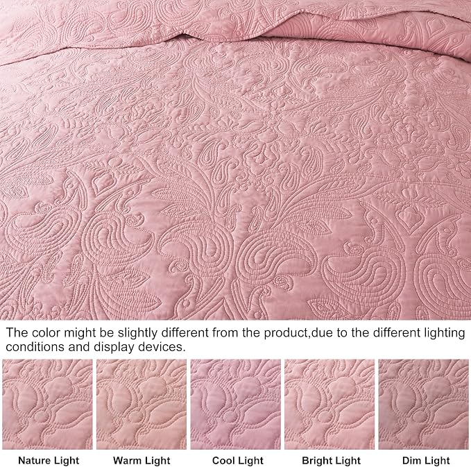 HoneiLife Queen Quilt Bedding Set - Image 5