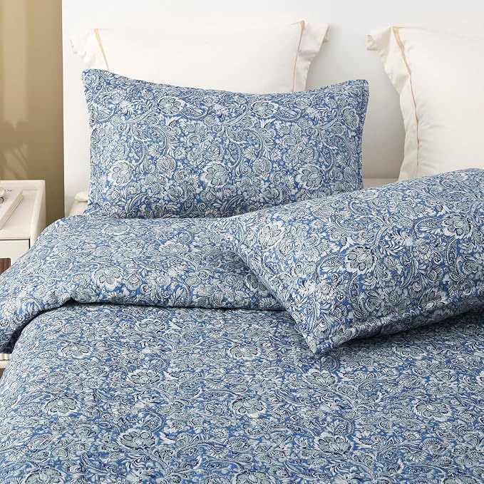 DURLENGEN Quilt Set King Size 3Pcs, Soft Microfiber Lightweight Bedspread - Image 8