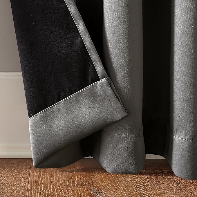 Sun Zero Oslo Theater Grade Extreme 100% Total Blackout Rod Pocket Curtain Panel - Image 5