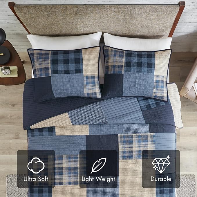 Woolrich Reversible Cotton Quilt Set - Image 3