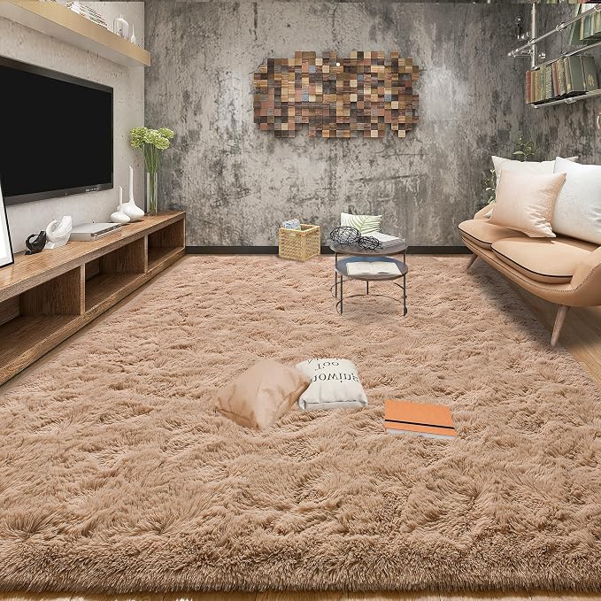 Area Rugs 10x14 for Living Room, Super Soft Fluffy Rugs for Bedroom, Modern by Tepook