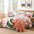 Quilt Queen Size, Reversible Polyester Coverlet Set by Andency