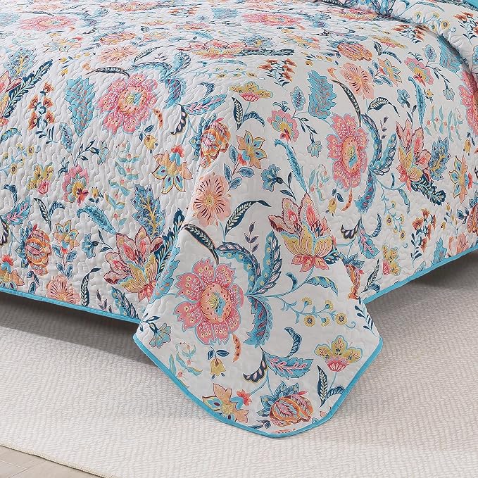 BEDIFANY Cotton Fill Queen Size Quilt Set, Farmhouse Bedspreads Queen | - Image 4