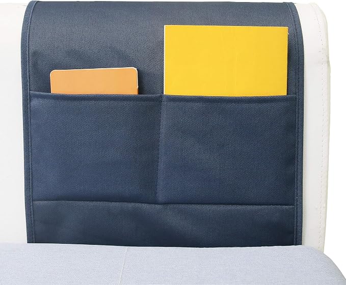 5 Pockets Remote Control Holder, Magazine Rack, Space Saver Organizer, Draped - Image 6