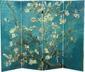 Red Lantern Double Sided Works of Van Gogh Canvas Folding Screen by RedLantern