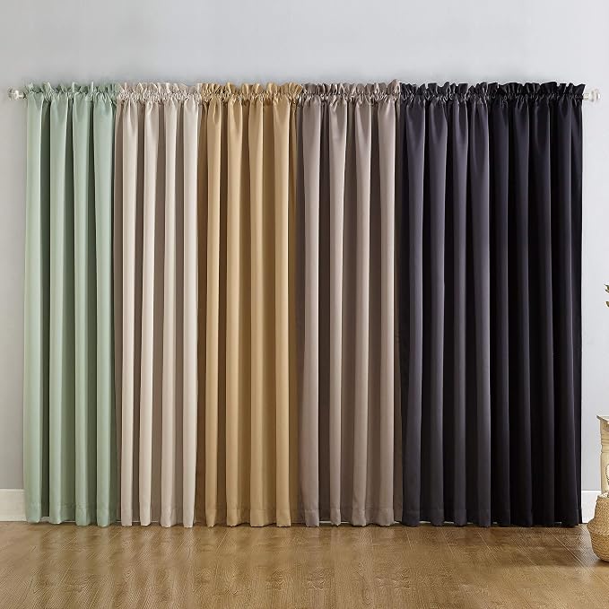 Sun Zero Oslo Theater Grade Extreme Total Blackout Rod Pocket Curtain Panel - Image 8
