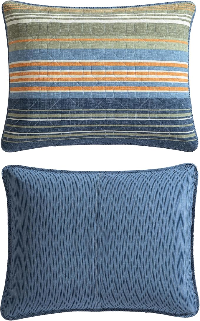 Eddie Bauer - Full/Queen Quilt Set, Reversible Cotton Bedding - Image 4