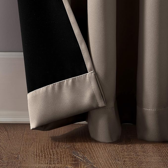 Sun Zero Nordic Theater Grade Extreme 100% Blackout Grommet Curtain Single Panel - Image 5
